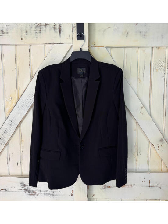 Jackets & Blazers - Worthington Womens Size 18 Black Blazer Jacket One Button Career Workwear